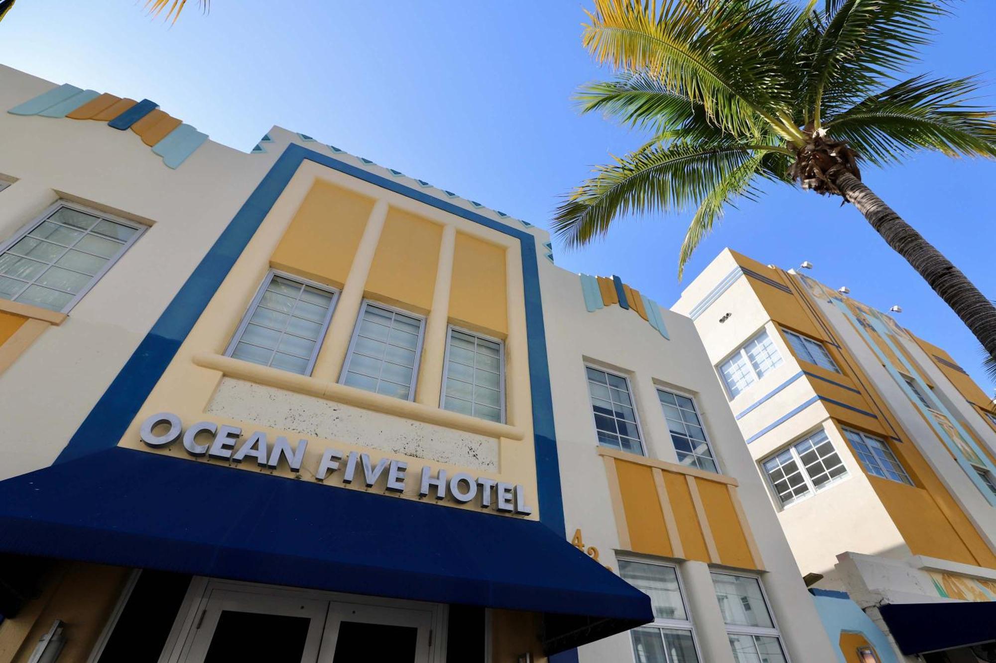 South Of Fifth Studio Steps To Beach On Ocean Drive Miami Beach Exterior foto